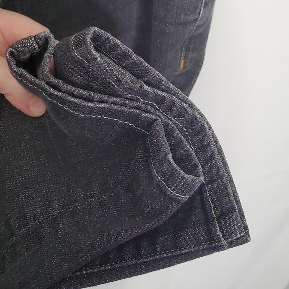 Eileen Fisher Petite Dark Gray Jeans 2P ~ Sustainable Versatile Streetwear - Picture 7 of 11